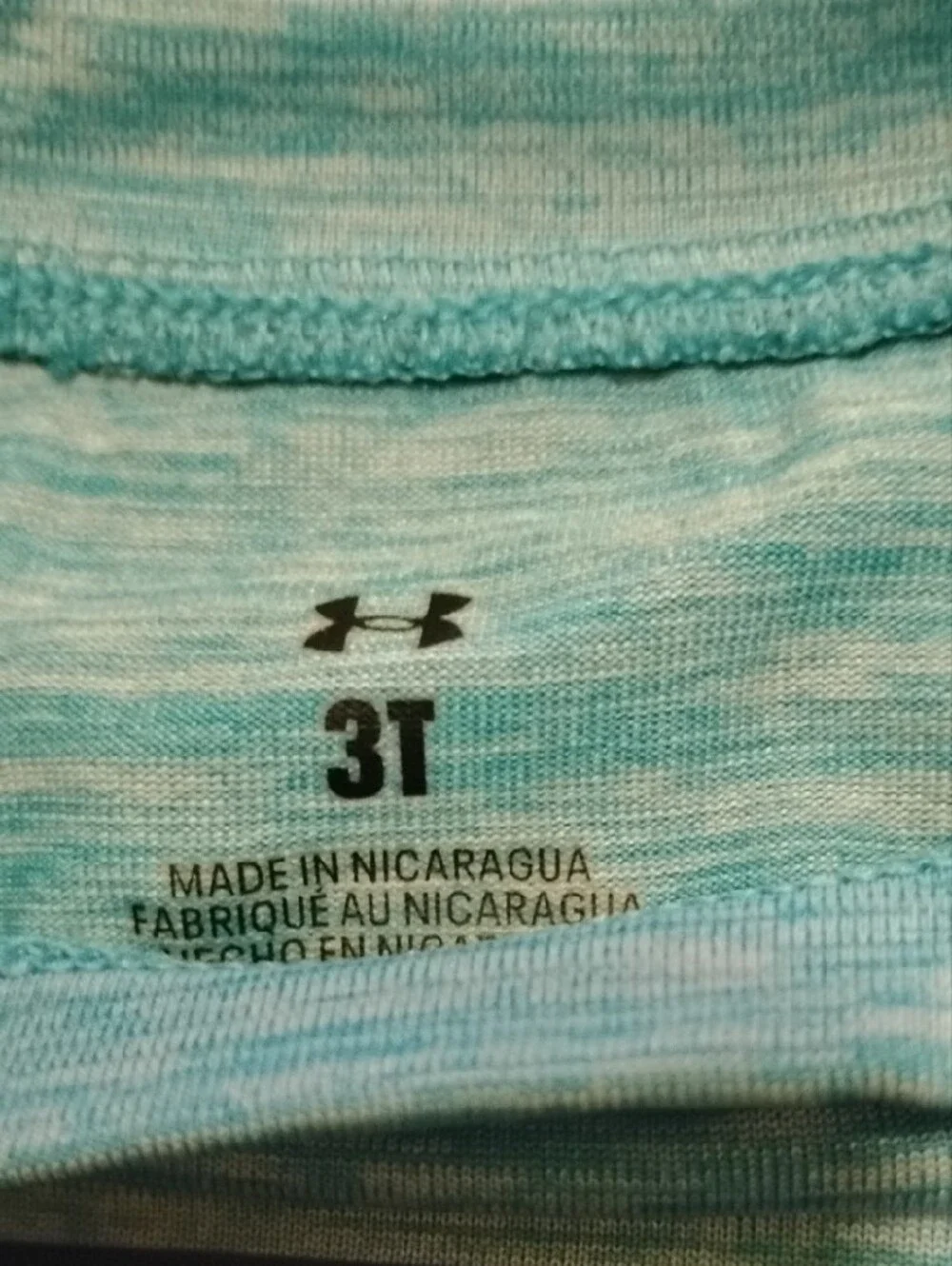 Kids Blue Under Armour Shirt In Size 3T